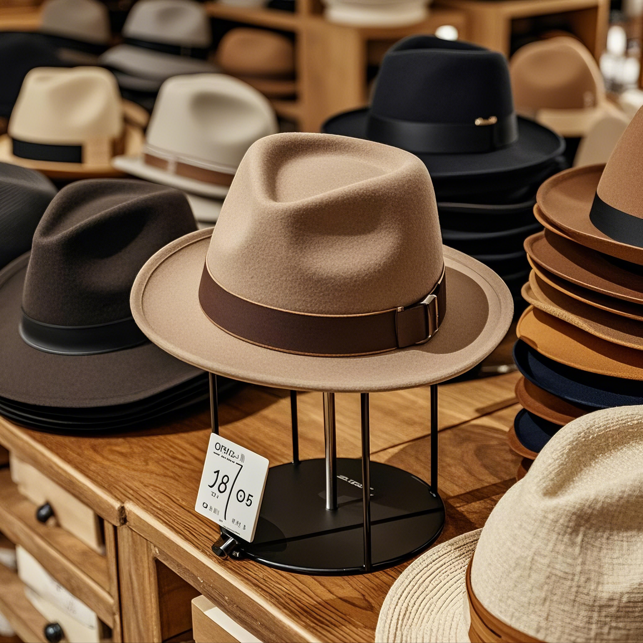 Hat price tag